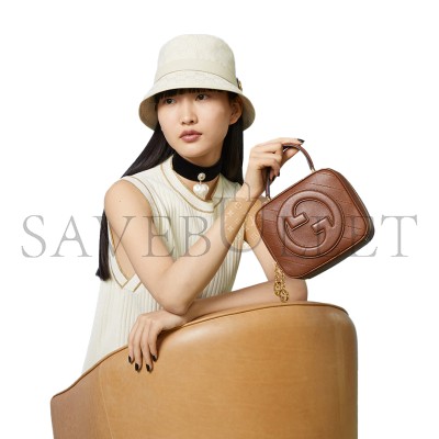 GUCCI BLONDIE TOP HANDLE BAG 744434 (17*15*9cm)